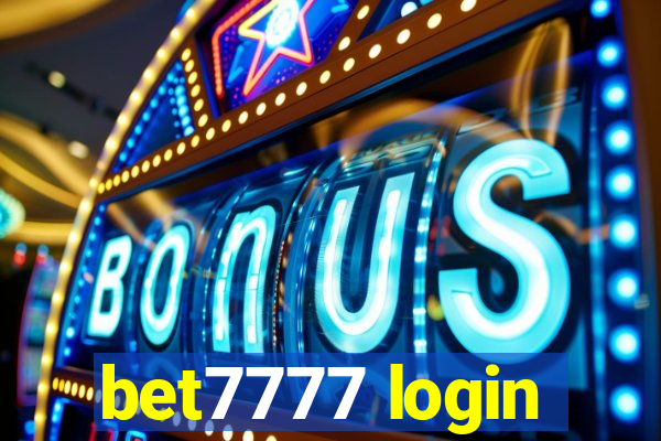 bet7777 login